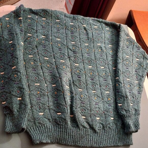 Authentic Issue Men's 90 Cotton Med Sweater 1682-S 667 - Picture 6 of 7